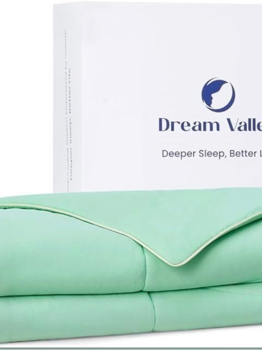 Mint Green Comforter - Lightweight Quilted Bedding